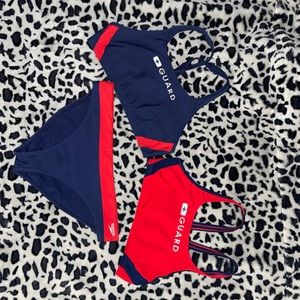 Speedo Lifeguard two piece swim suit